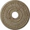 Ekena Millwork Melonie Ceiling Medallion (Canopies up to 6 3/8"), 16"OD x 3 5/8"ID x 3/4"P, Gobi Desert Crackle CM16MLGDC - alternate 1